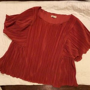 Madewell short sleeve blouse